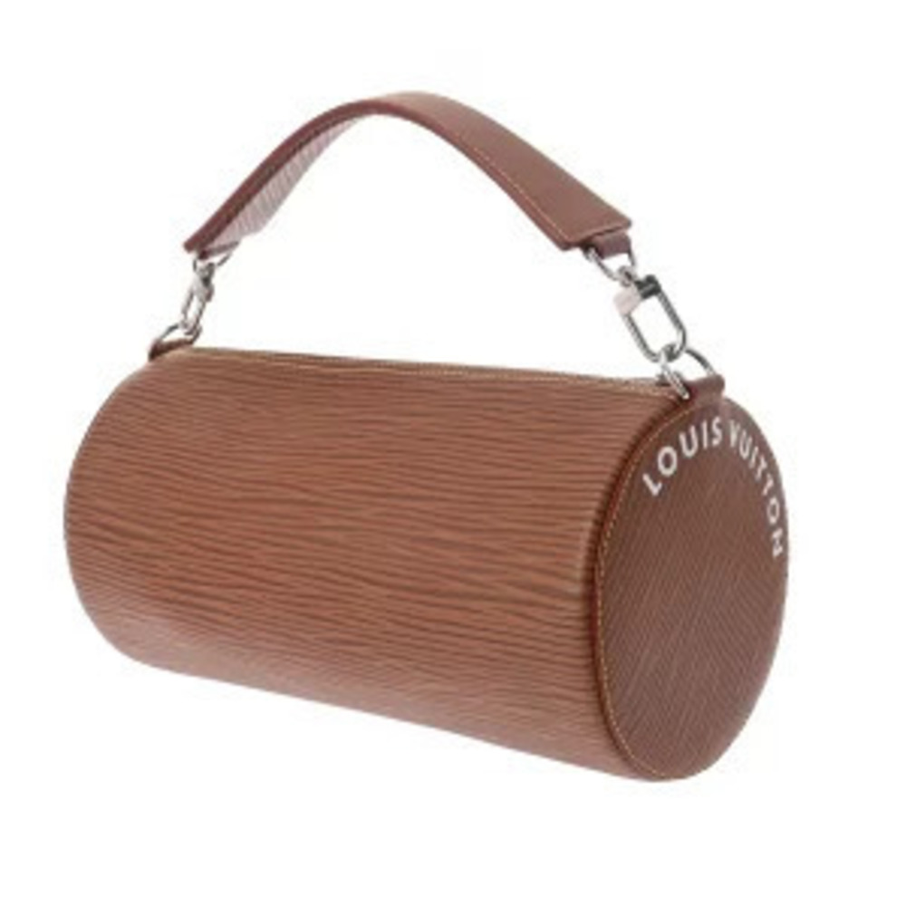 Louis Vuitton Handbag Brown Polochon Leather Soft Epi